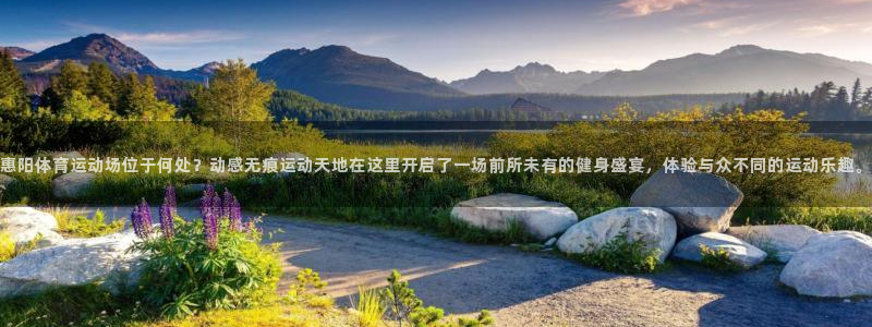 678体育app：惠阳体育运动场位于何处？动感无痕运动天地在这里开启了一场前所未有的健身盛宴，体验与众不同的运动乐趣。