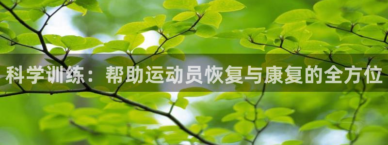 678体育官网地址：科学训练：帮助运动员恢复与康复的全方位