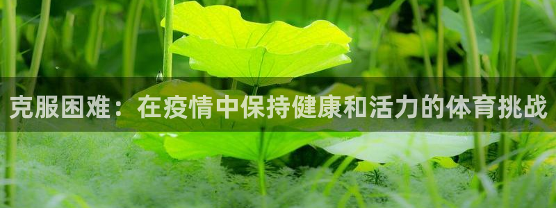 678体育官网地址：克服困难：在疫情中保持健康和活力的体育挑战