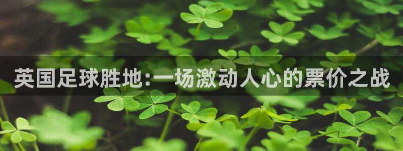 英国足球胜地:一场激动人心的票价之战